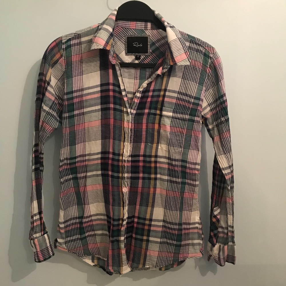 Rails Plaid Button Down - image 1